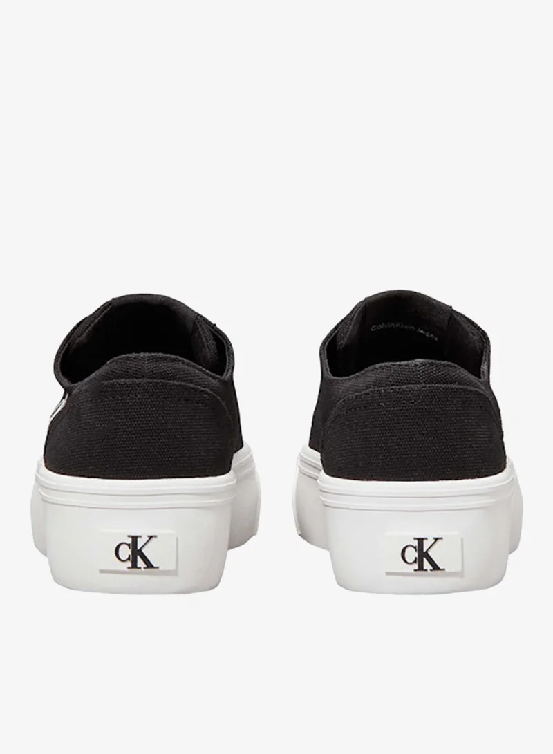 CALVIN KLEIN  Graz - Canvas Platform Logo Trainers for Women | Best Price UAE